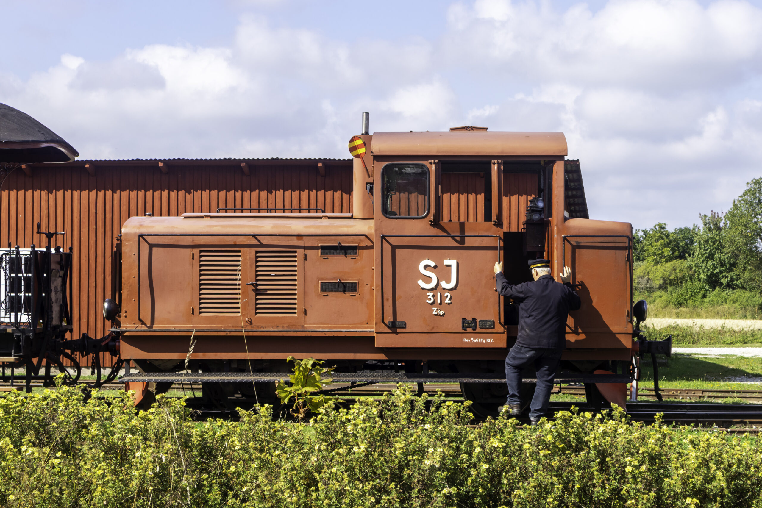 Locomotive Z4p i Hesselby, Gotland